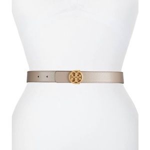 Classic Tory Burch Reversible 1” Logo Belt